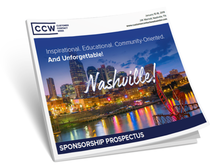 Customer Contact Week Sponsorship Request